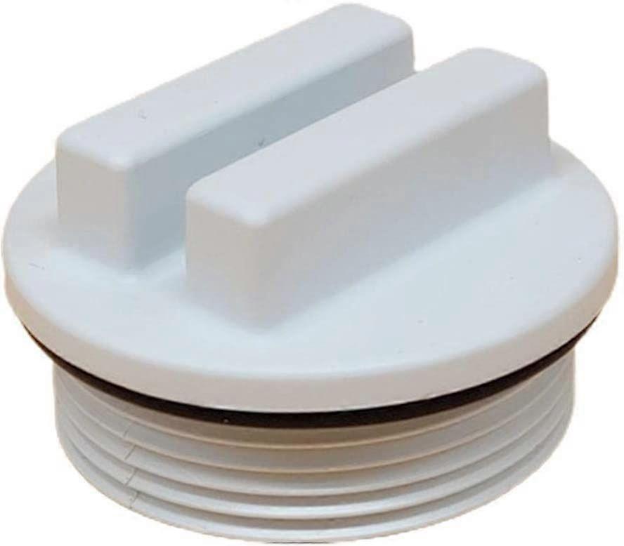 Antifreeze Plug, Pool Filter Drain Plug, Threaded Pool Plug with O-Ring, Solid Seal, Pool Backflow Plug 1.5"