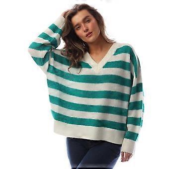 Boss Womens/Ladies Knitted Relaxed Fit Drop Sleeve Sweater Top