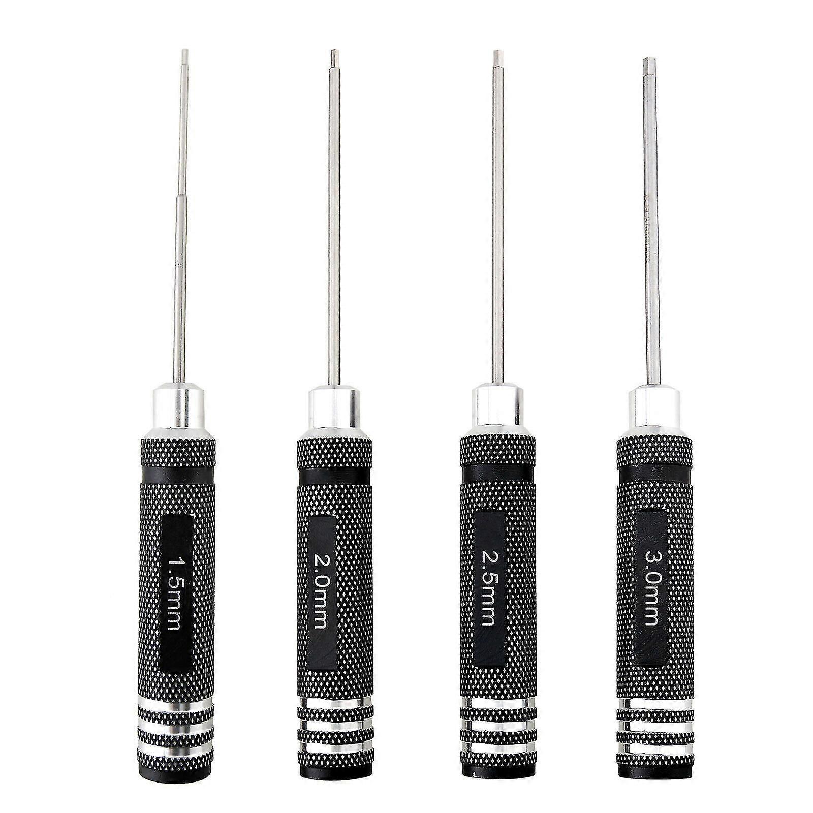 Hex Socket Key Screw Driver Set Fits For Rc Helicopter/car Tools Spanner4pcs