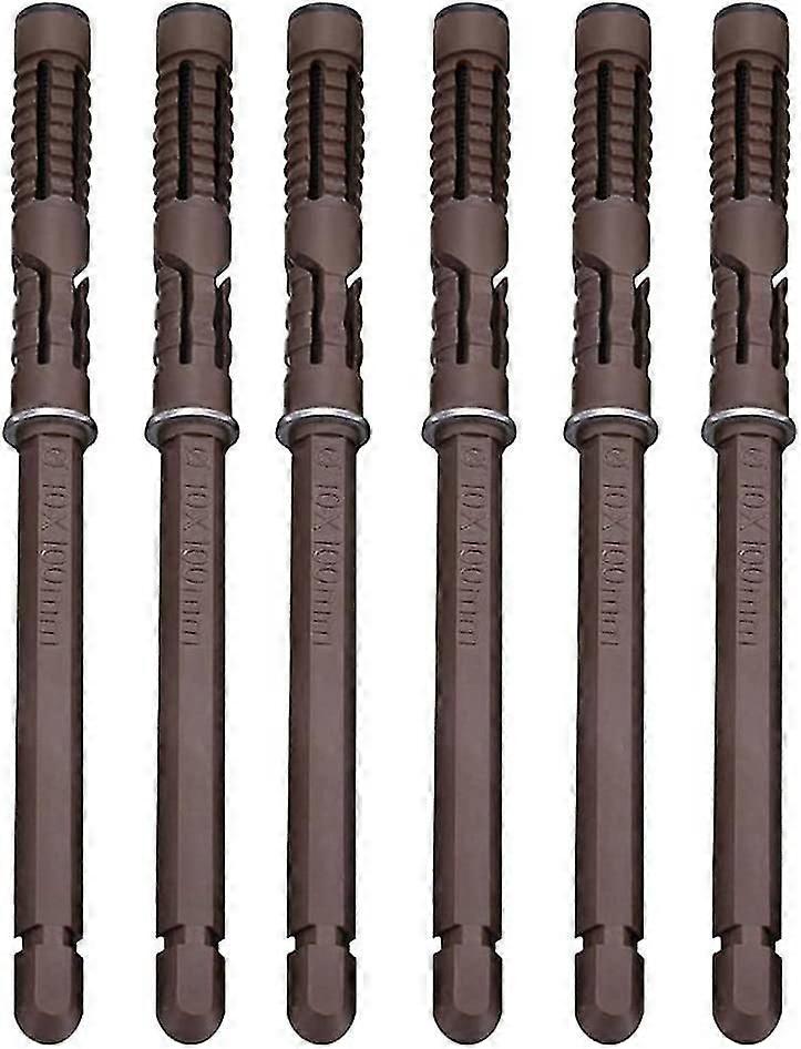 Concealed Shelf Bracket Wall Shelf Bracket Invisible Bracketcoffee-6pcs