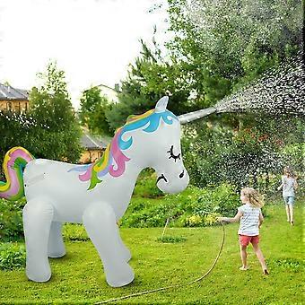 Giant Inflatable Unicorn Sprinkler Unicorn Water Toys for Summer Yard and Outdoor Play Kids and Adults Summer Party Favorite - -