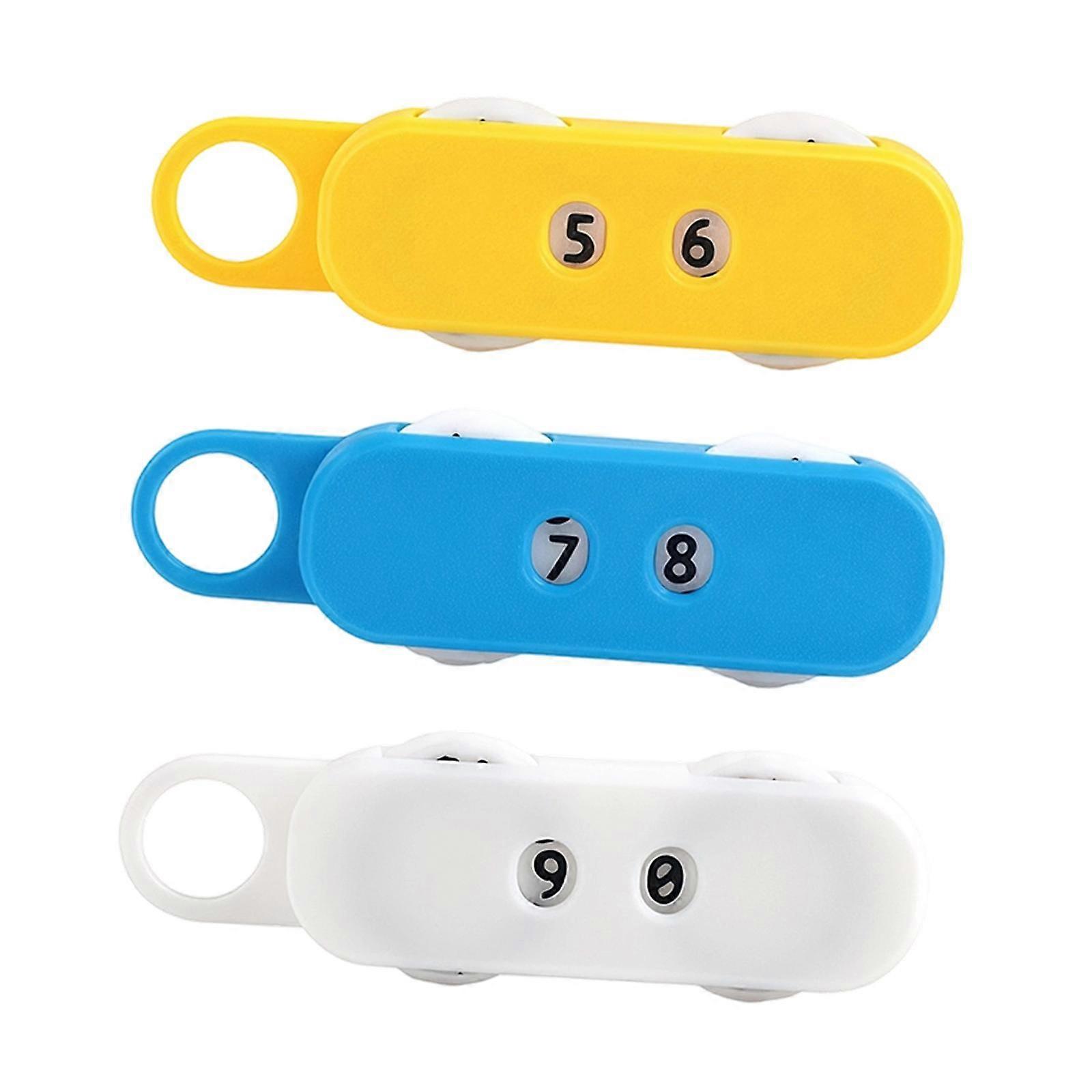 3x Knitting Counters Knit Count Rows Tracker Counting Tool Universal Manual