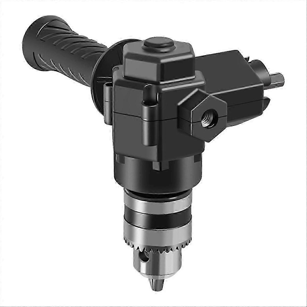 90 Right Angle Drill Adapter - Keyed Chuck Corner Attachment