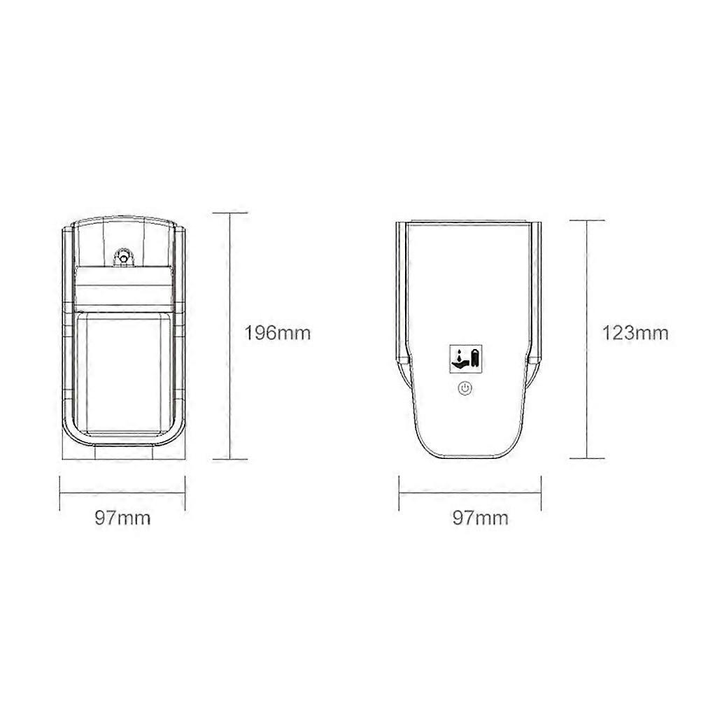 Auto-Induction Hand Cleaner Machine for Cleaning 400Ml