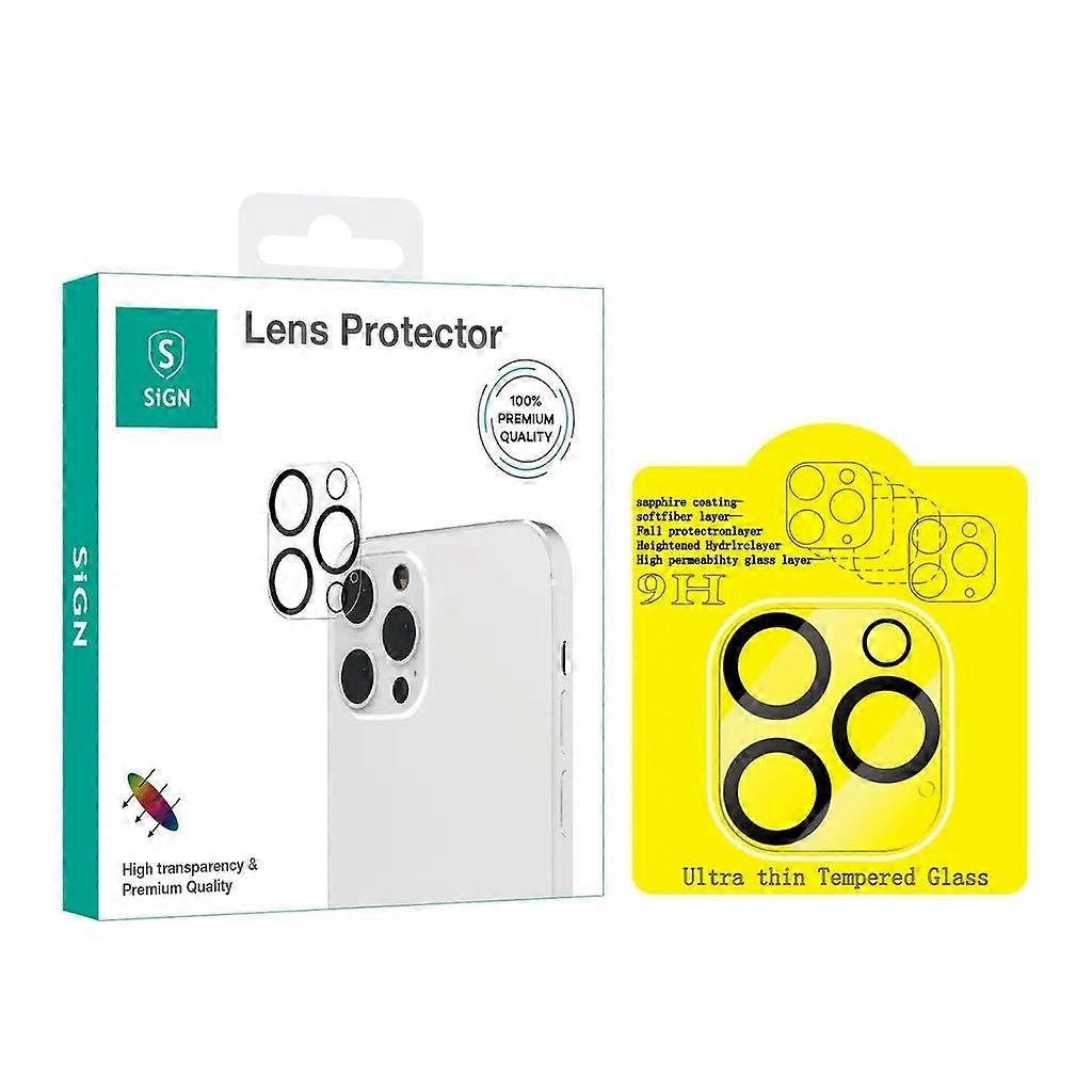 Tempered Glass Lens Cover for iPhone 15 Pro & iPhone 15 Pro Max