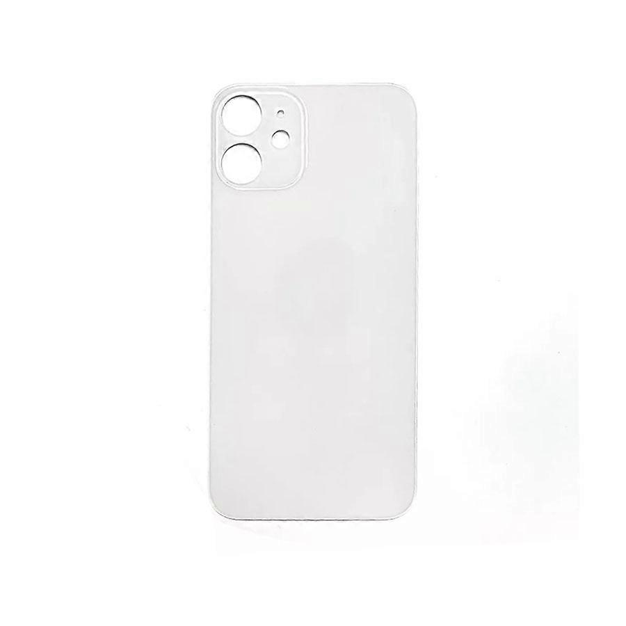 Glass Back For iPhone 12 Pro Max Plain in White