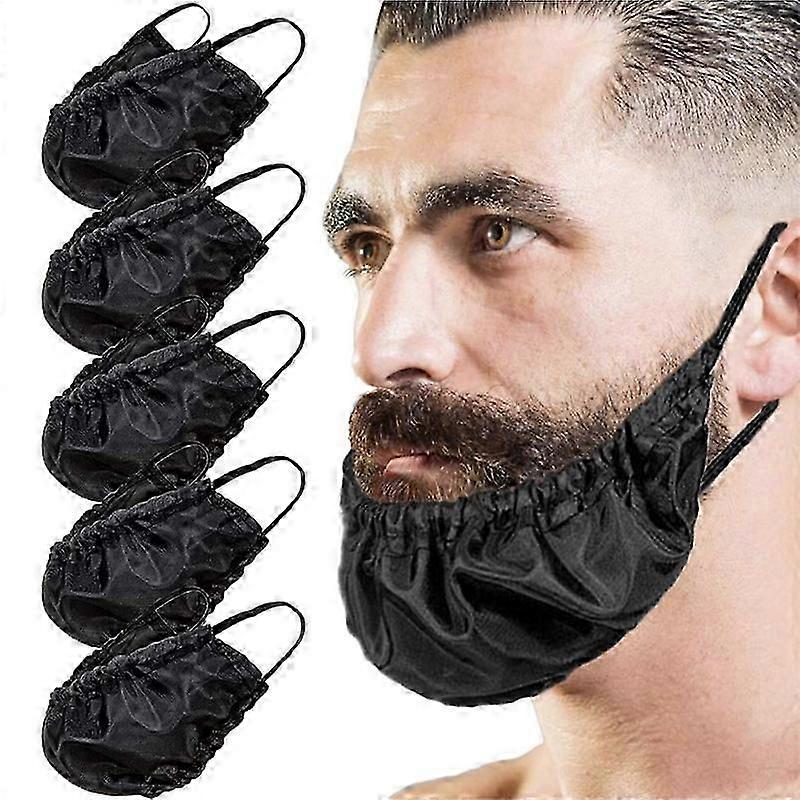 5pcs Männer Bart Care Kit Bart Cover Tasche Fleckenresistente Barttasche