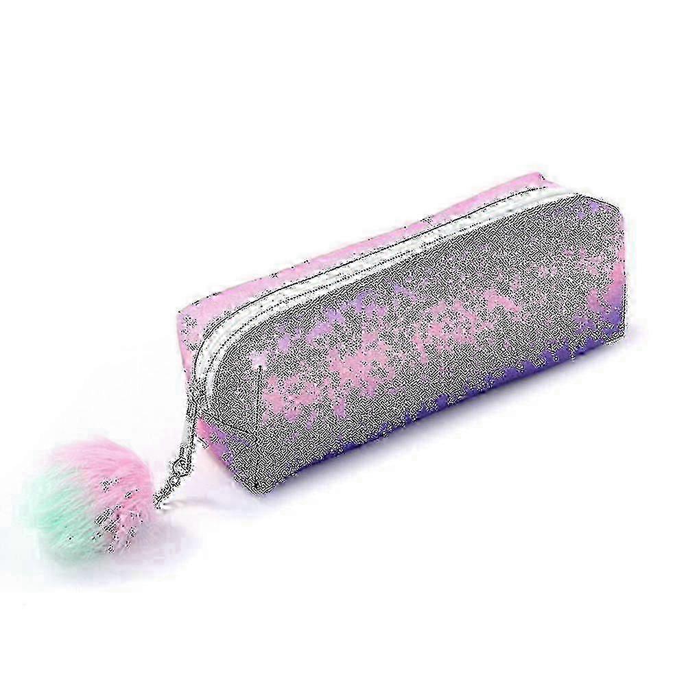 School Supplies Pencil Case With Cute Pompon