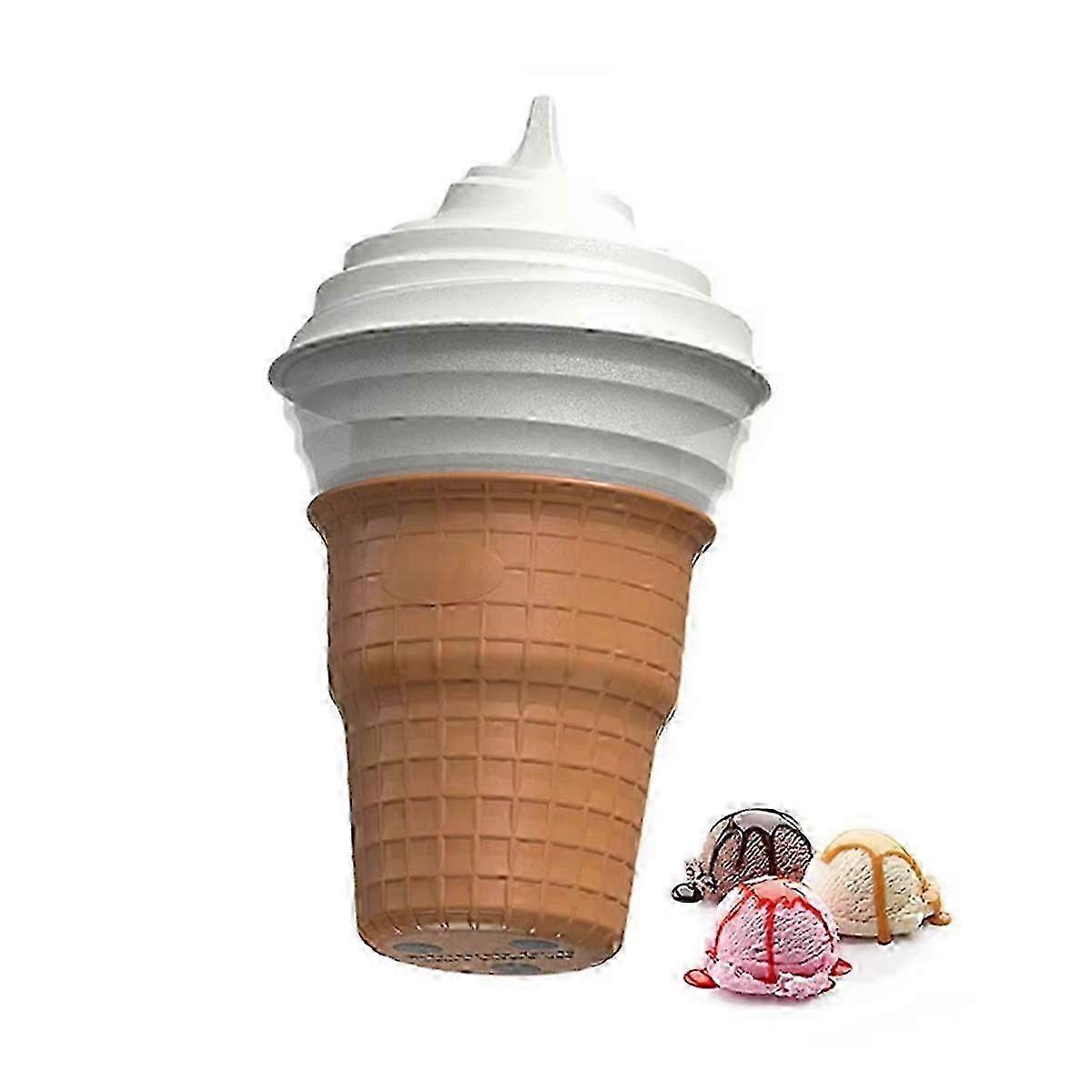 Automatic Ice Cream Maker, Soft Ice Cream Machine compatible with Kids