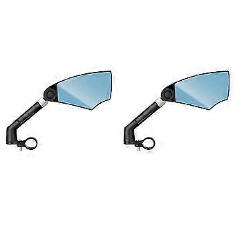 2X Zoyosports Anti-Glare Rearview Mirror Retractable Explosion-Proof Rearview Mirror Mountain Bike Reflector Right