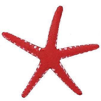 Aquarium Fish Tank Safe Plastic Luminous Simulation Starfish Landscape Decorationred