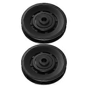 2pcs Universal Wearproof Abration Bearing Pulley Wheel for Gym Equipment Part