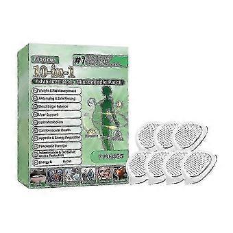 7 parches de microagujas adelgazantes para control del apetito, control de peso, aumento de energía y salud intestinal (YIHHfz)