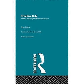 Itália Primitiva - Leon Homo - Brochura - Livro em Inglês - História