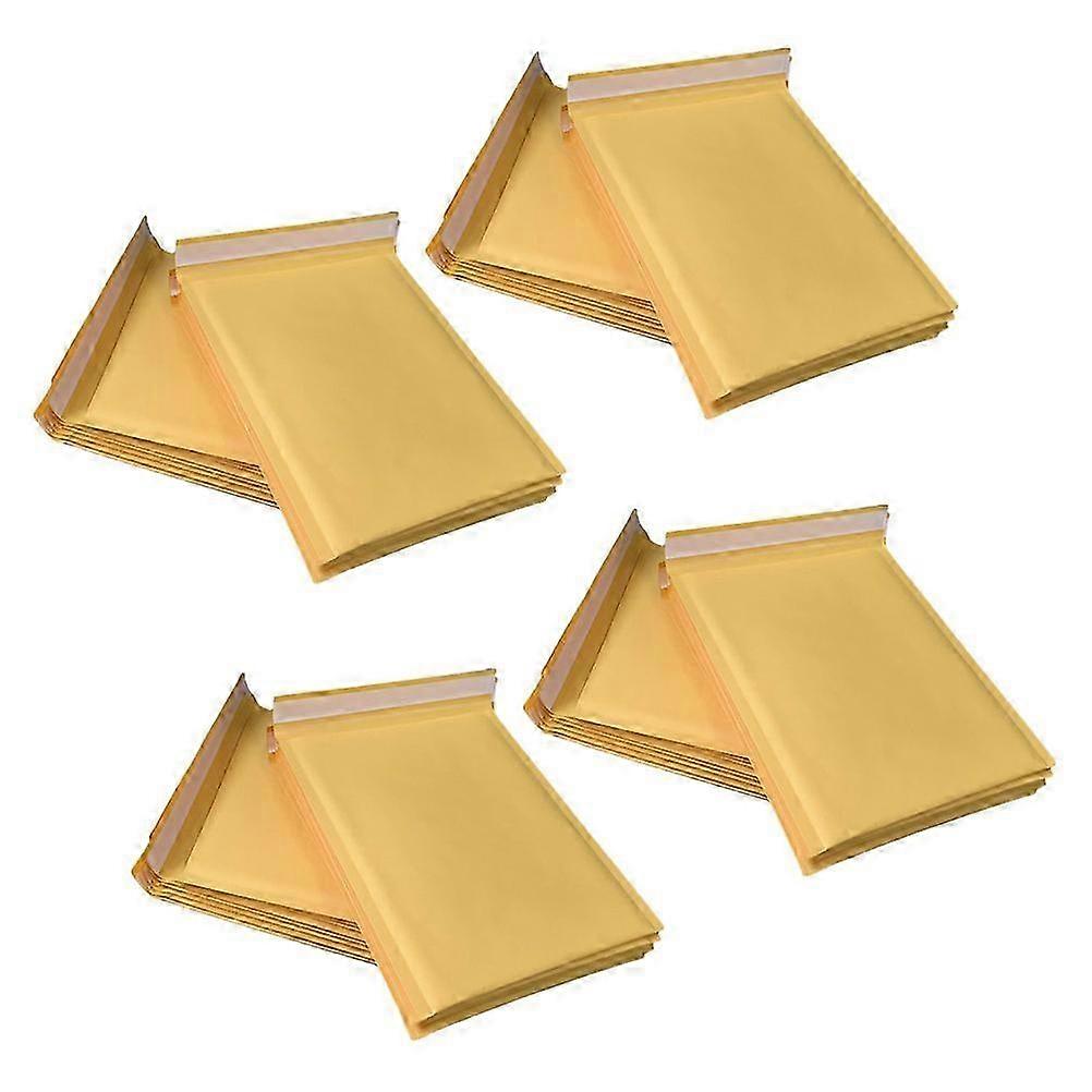Kraft Bubble Bag Shop Use Rectangular Self-Sealing 50Pcs
