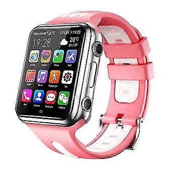 Orologio GPS con telefono, 4G, schermo da 1,54 pollici, Android, fotocamera da 3 MP, WiFi, Bluetooth, colore rosa e bianco + scheda SD da 16 GB, YONIS hH2