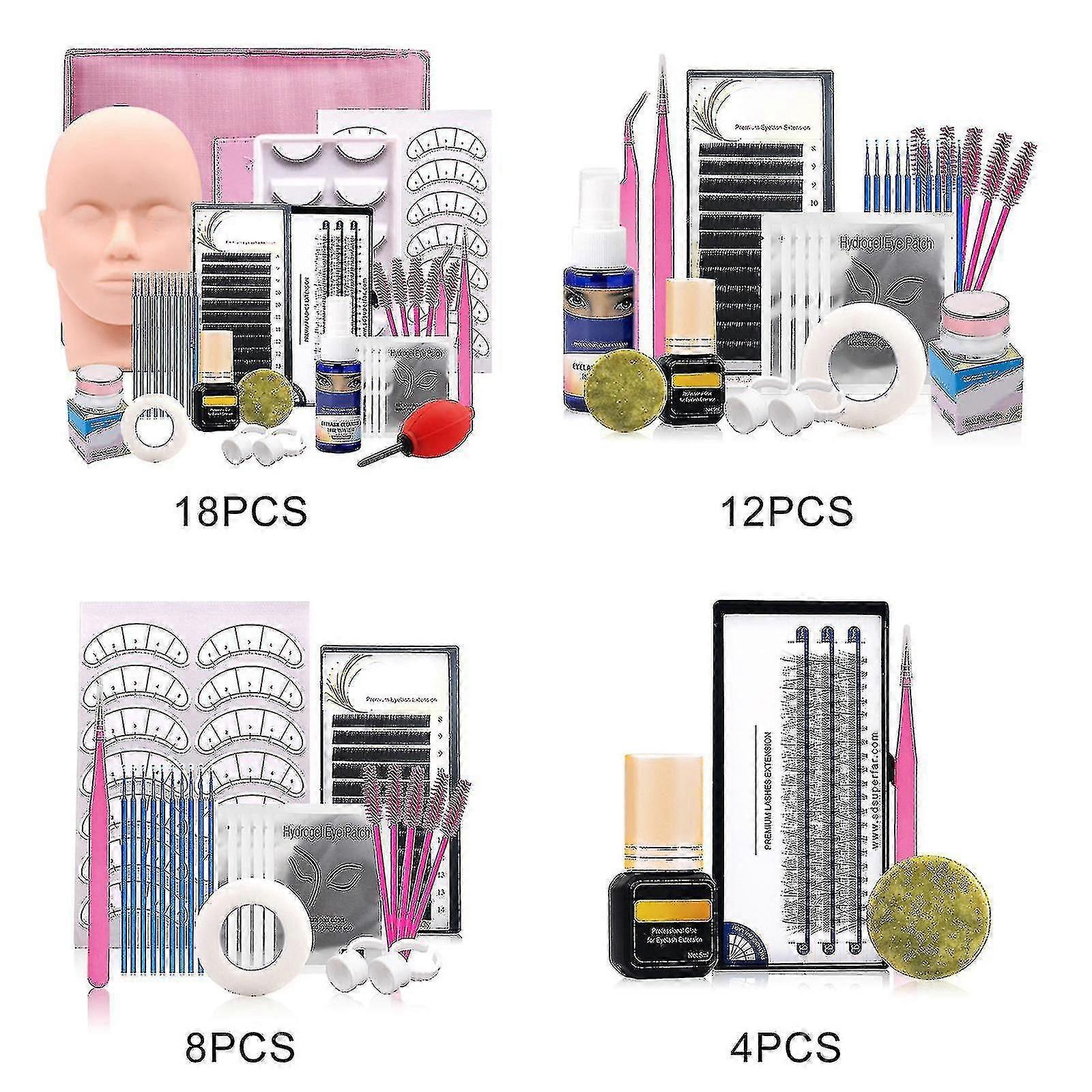 Self-grafting Eyelashes Set Beginner Eyelash Extension Practice Set