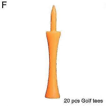 2025 Plastic Castle Golf Tees - Tutti i colori e le dimensioni - 20 pezzi / BORSA