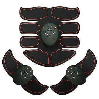 Abdominal Toning Belt Workout Muscle Trainer Gym Home Office Exercise Fitness Workout Equipment for Abdomen/Arm/Leg Training Intelligent Fitness