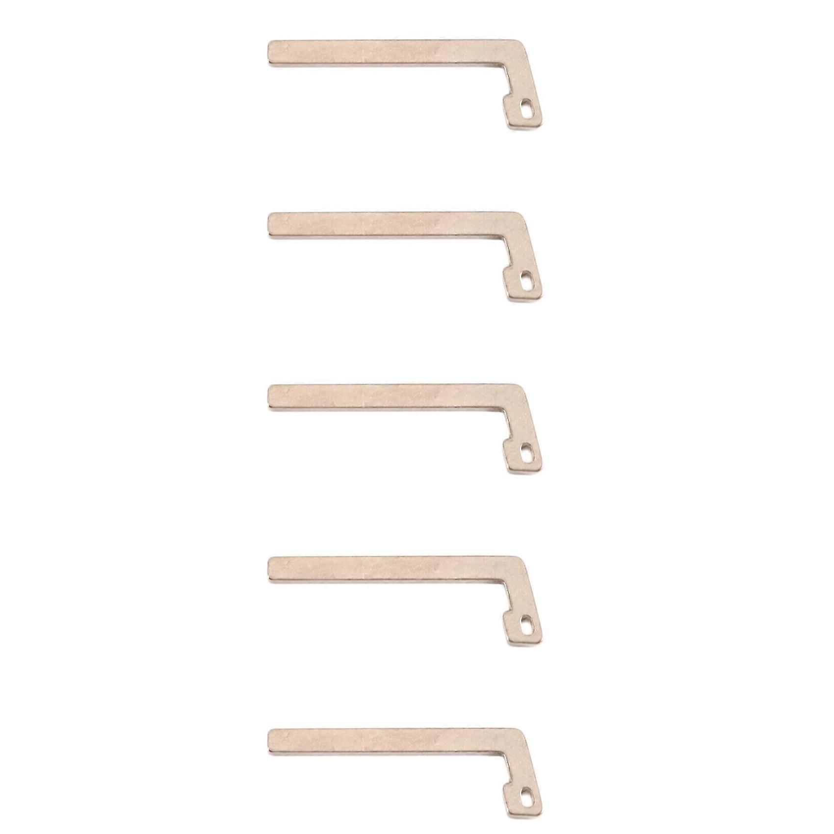 5PCS Car Smart Remote Emergency Key Blade for Geely E5 Replacement Spare Key