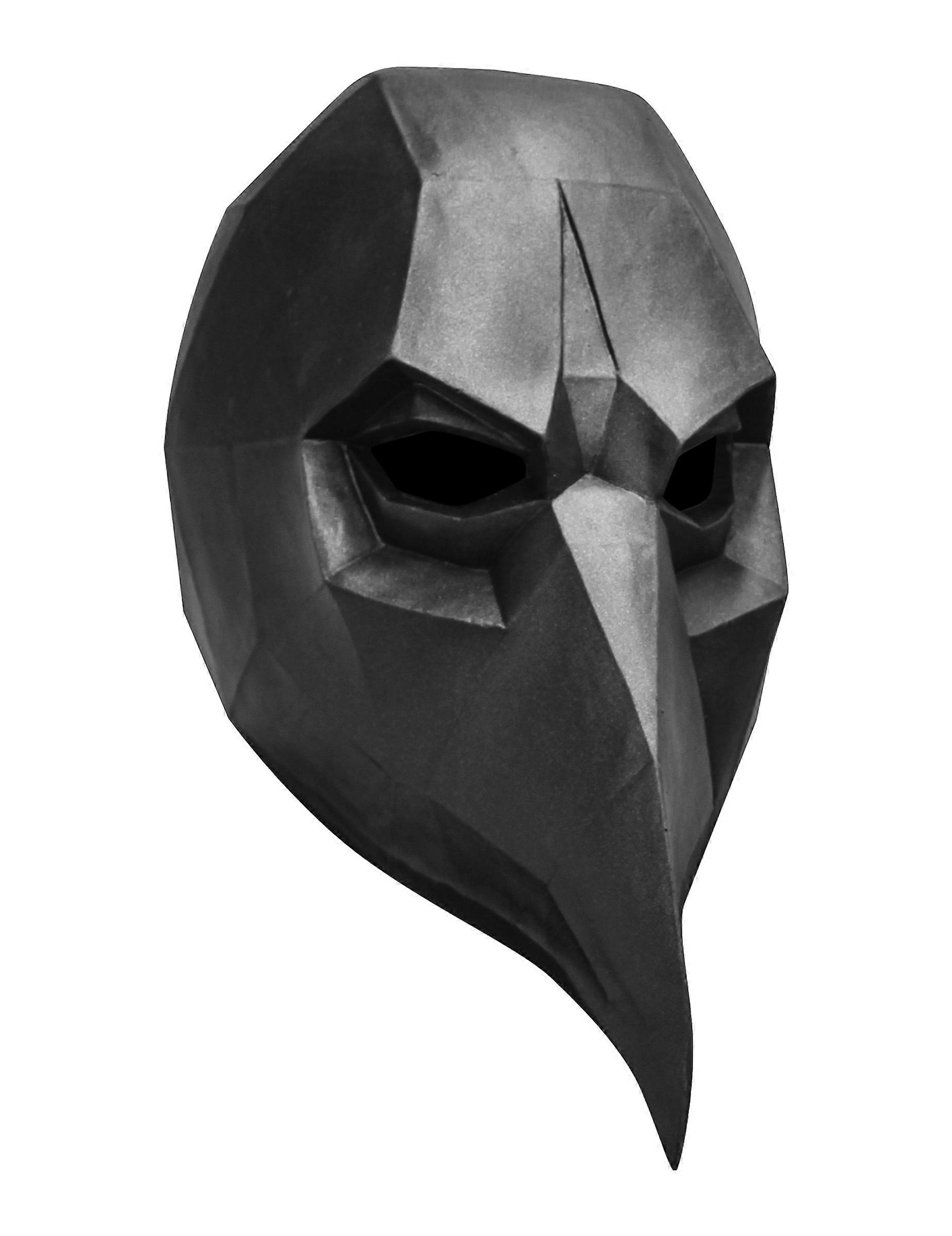 Low poly crow mask