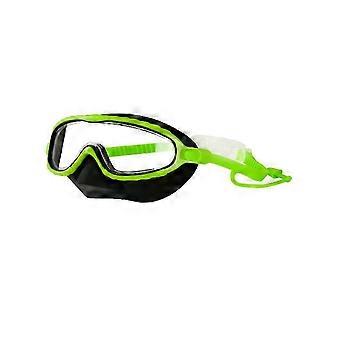 Swim Goggles with Nose Cover Wide Field Of View Diving Mask Anti-Fog Anti-Leak ,Toddler Swimming Goggles For Kids Ages 4-16 [MI]