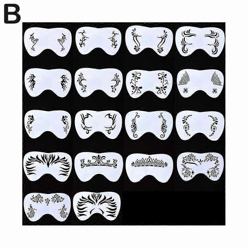 Flexible Face Art Template Set