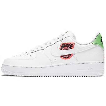 Nike Air Force 1 Low '07 Worldwide Pack Flash Crimson Green Strike Women's CT1414-100
