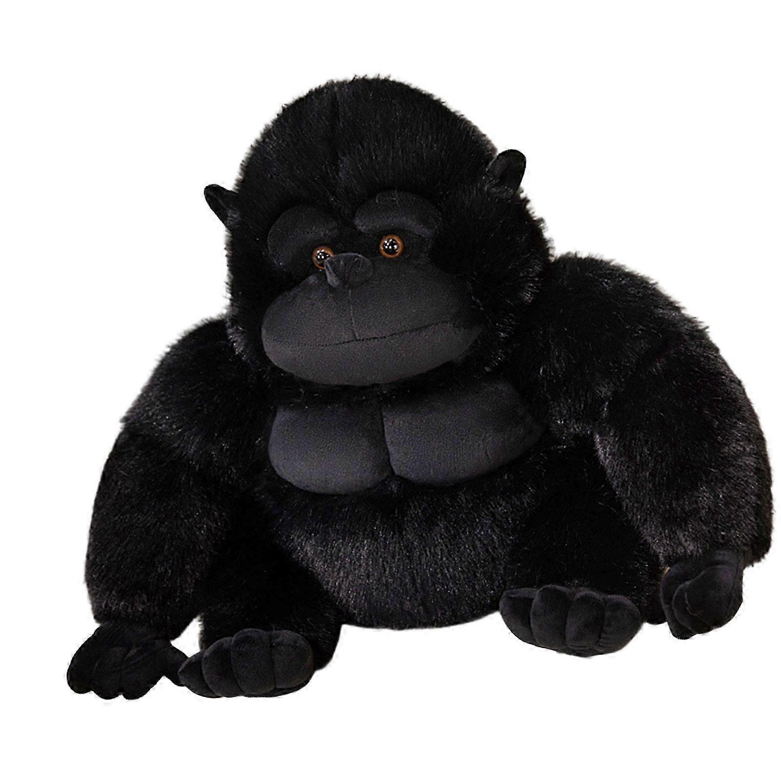 Black Gorilla Cuddly Plush Cushion Soft