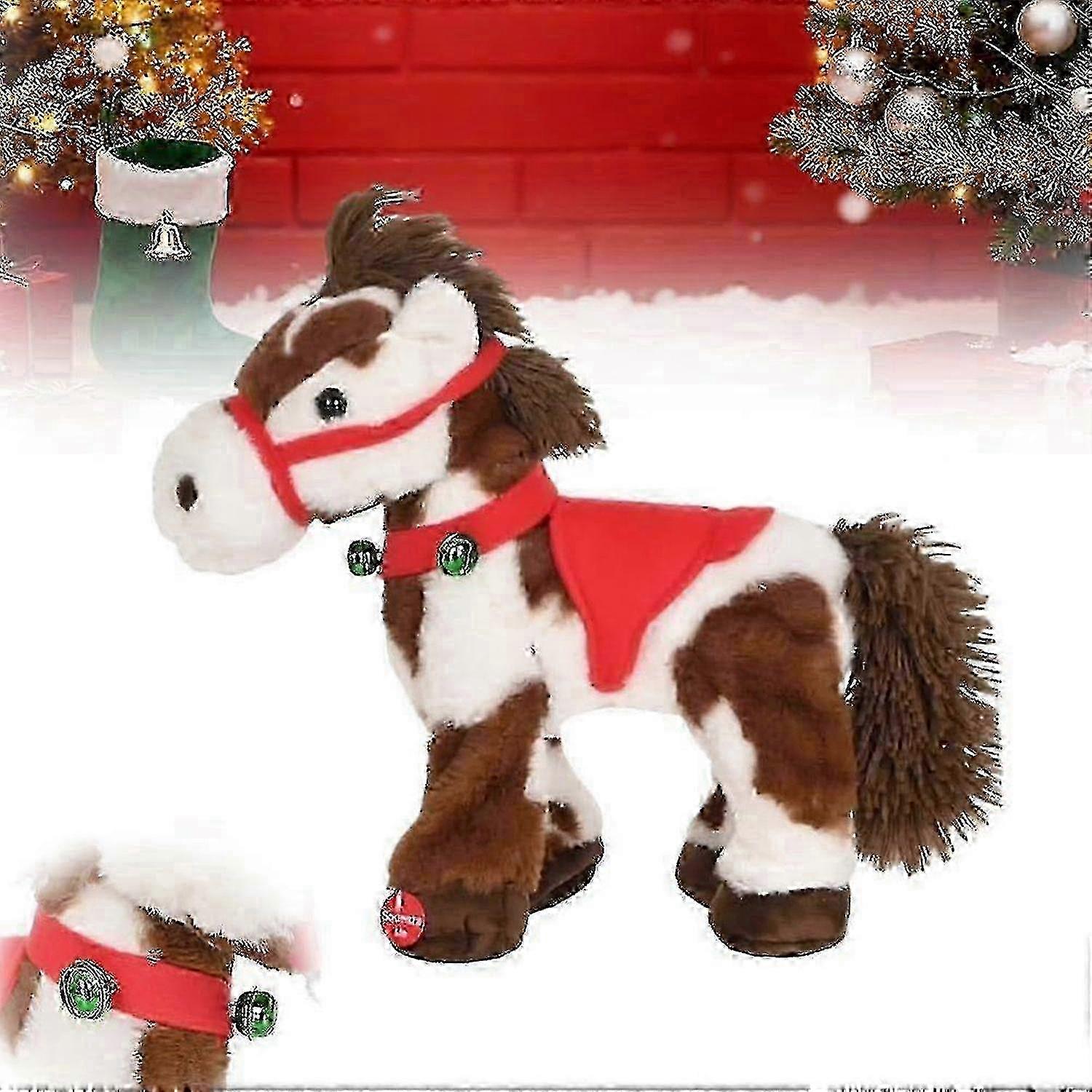Interactive Spotted Walking Horse Toy