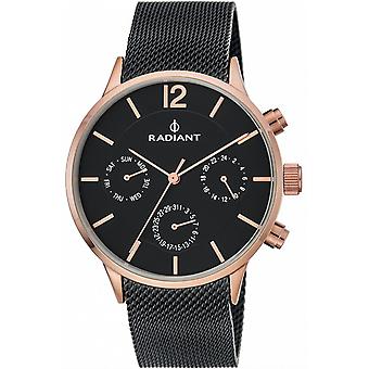 Radiante nova semana norte relógio de homem analógico de quartzo com pulseira de aço inoxidável RA418702