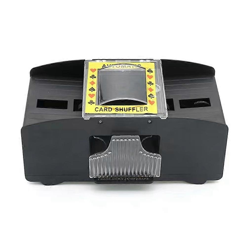 Automatic Card Shuffler 4 Deck, USB+ Battery Dual Purpose,Large