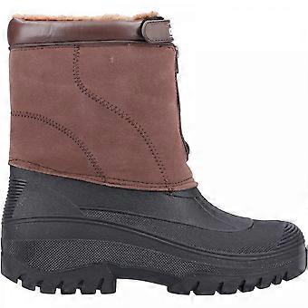 Women's Cotswold Venture | Brown | Waterproof | Front Zip All Weather Snow Boots