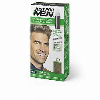 Shampoo Kleurstof Alleen Voor Mannen Colorante Lichtbruin 30 ml