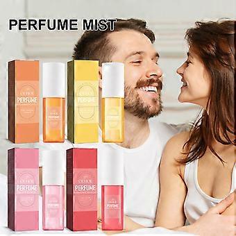 2pcs Brazilian Body Mist Spray, Yellow Floral Scent, Fresh Natural Fragrance, Mist, For Various Occasions