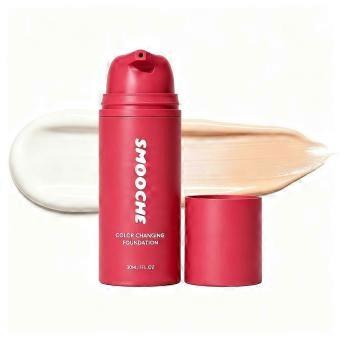 Color Changing Foundation 30ml, AutoAdjusting Tone Smart Foundation, Hydrating Lightweight Makeup Blurs Imperfections for All Skin Types