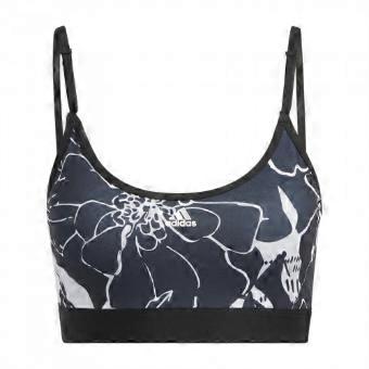Adidas Womens/Ladies Floral Low Impact Sports Bra