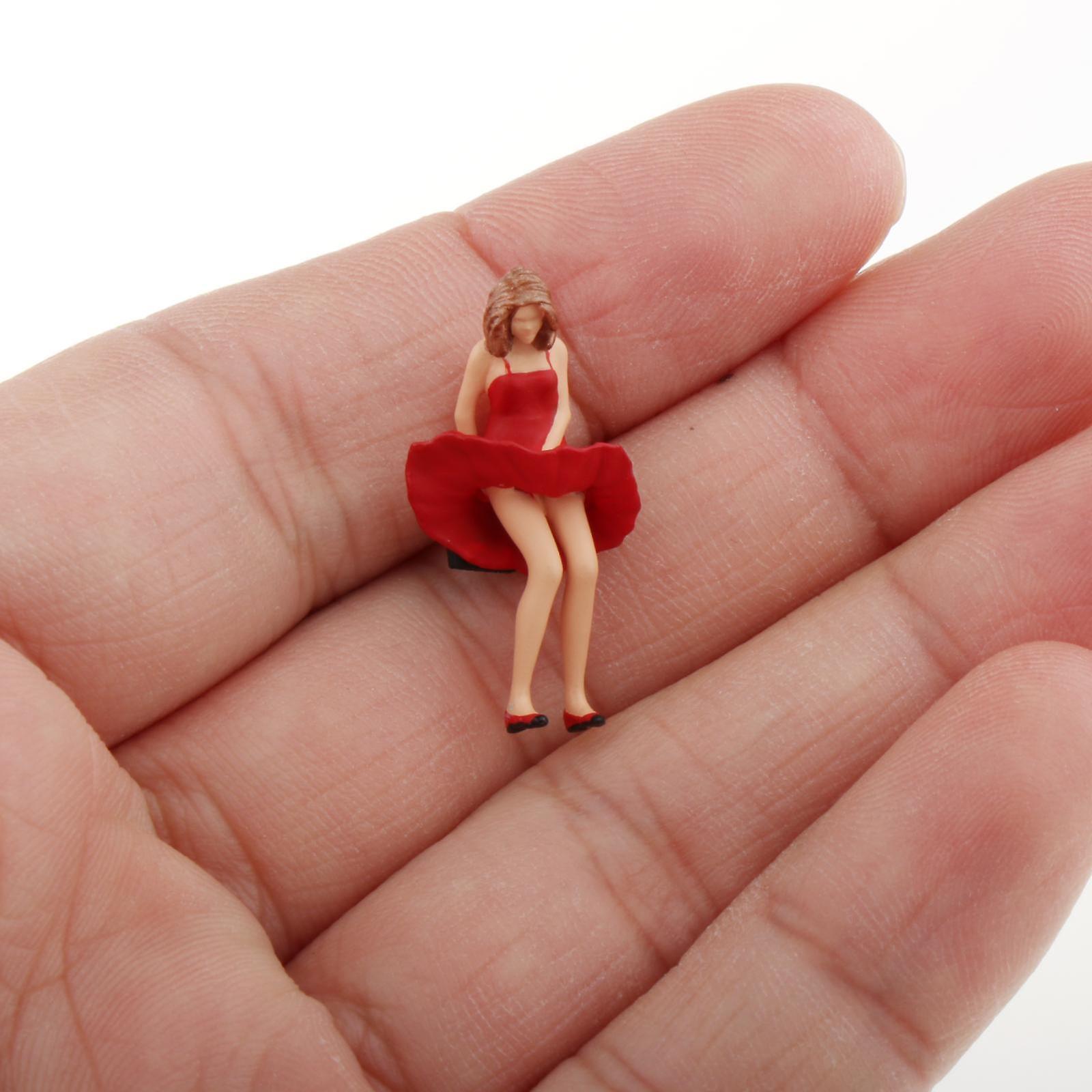 1:64th Figures Diorama Men Miniature Action Figure Model for Display Style6