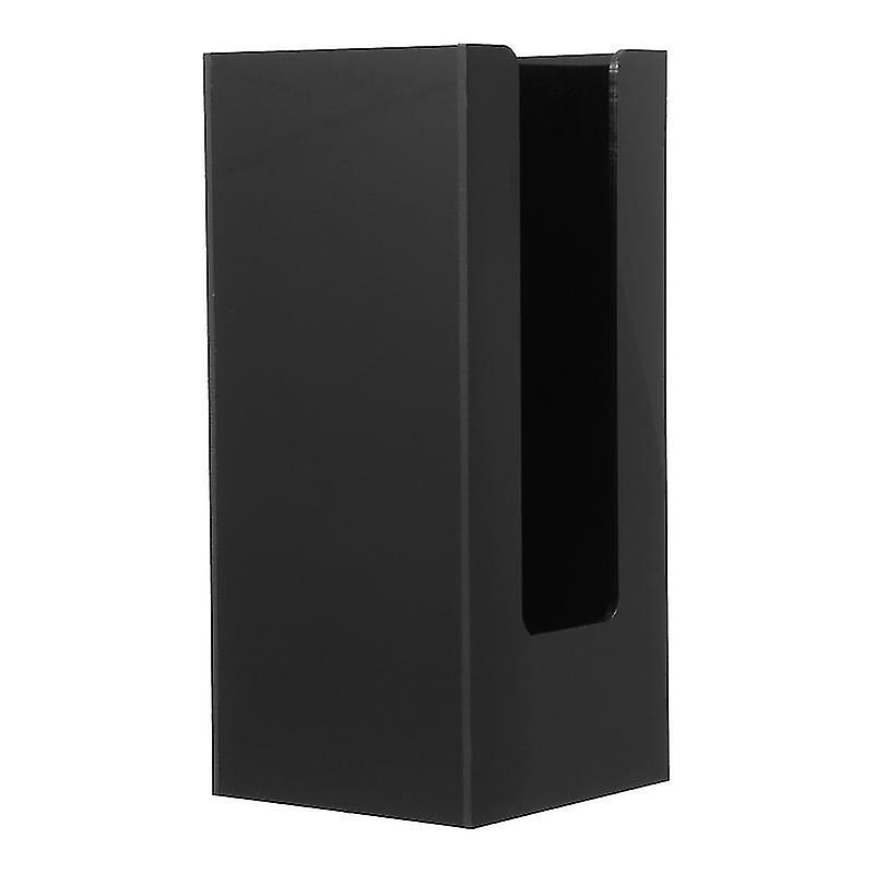 24X11x11cm Black Tumblers Tabletop Paper Cups Bucket Disposable Cup Dispenser Paper Cup Organizer Fo