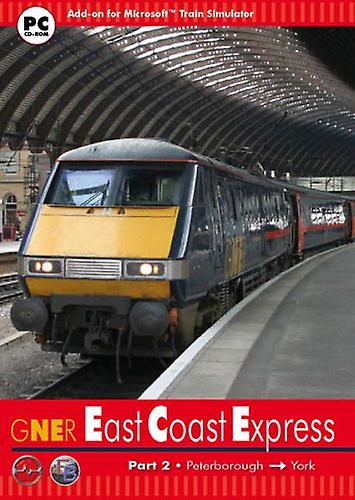 East Coast Express 2 Peterborough to York - Add-On for MS Train Simulator (PC CD) - New & Sealed