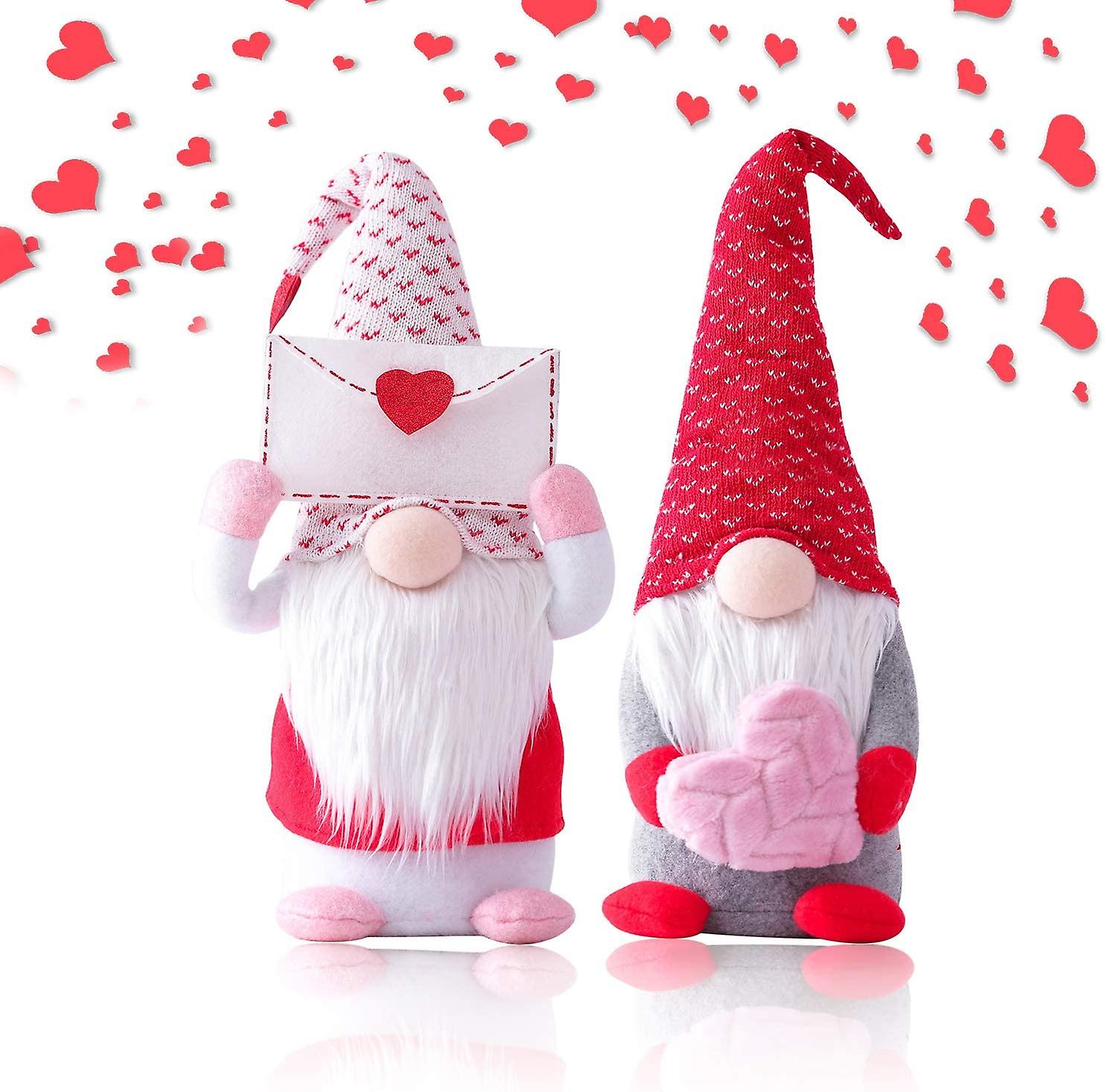 Valentines Gnomes Plush Decorations