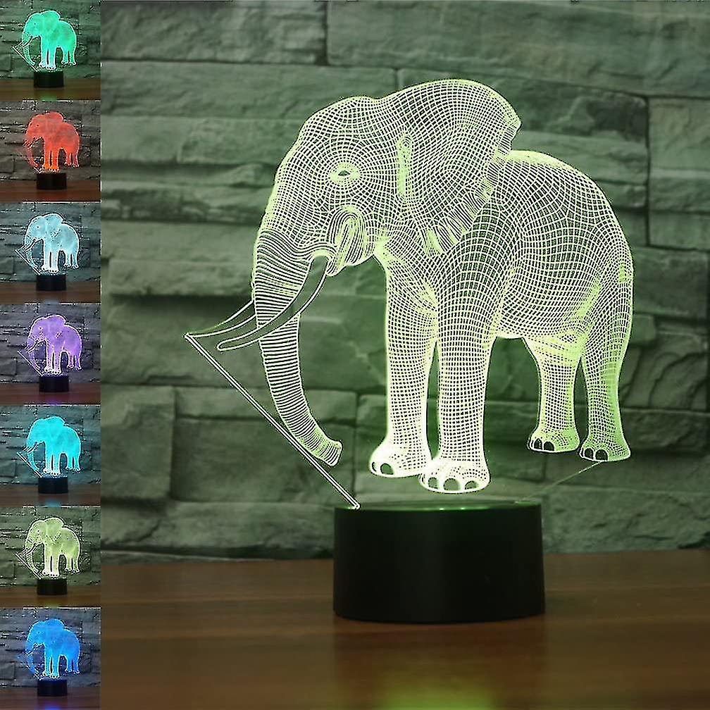 3D Lampada Illus , 7 Changing Touch S T