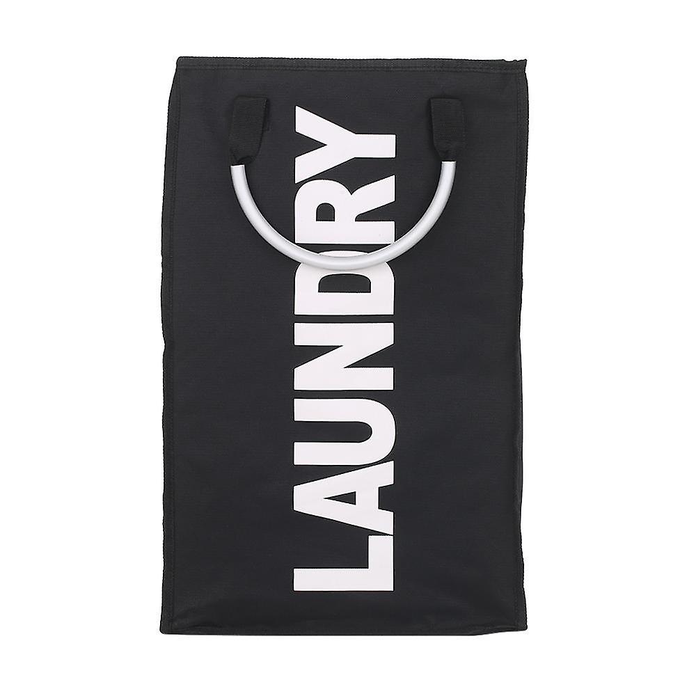 Practical Foldable Washing Dirty Clothes Laundry Bag Durable Storage Bag with Alloy Handle