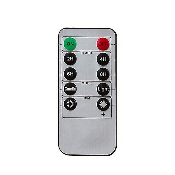 4x10-key Remote Control With Timer For LED Flameless Swing Flickering Candle