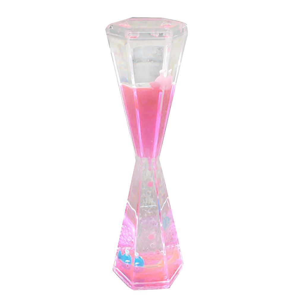 Table Floating Color Mixed Oil Liquid Motion Timer Hour Glass