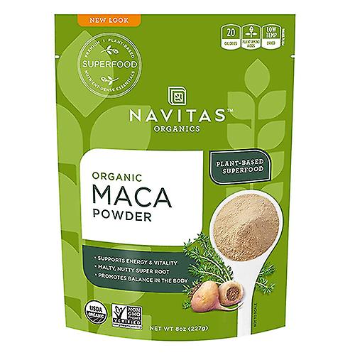 Navitas 有机生玛卡粉， 8 Oz （Pack of 1）