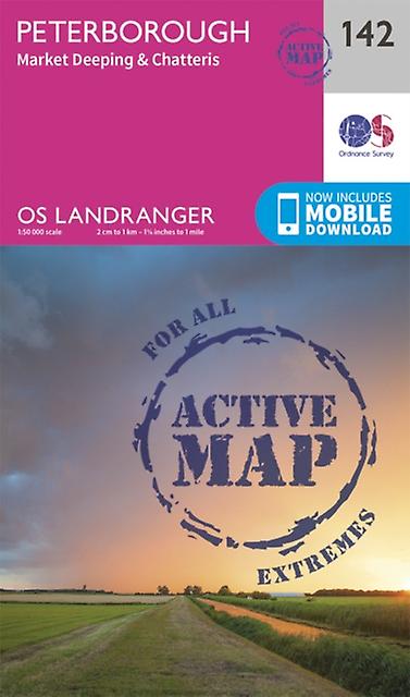 Peterborough Market Deeping Chatteris by Ordnance Survey Paperback Book