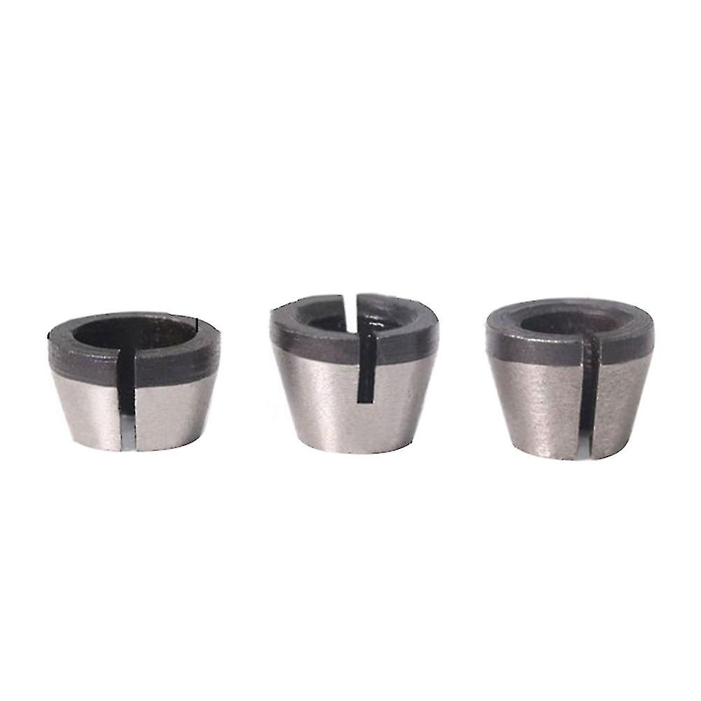 2pcs/3pcs Engraving 6/8/6.35mm Trimming Machine Bit Collet Chuck For Milling