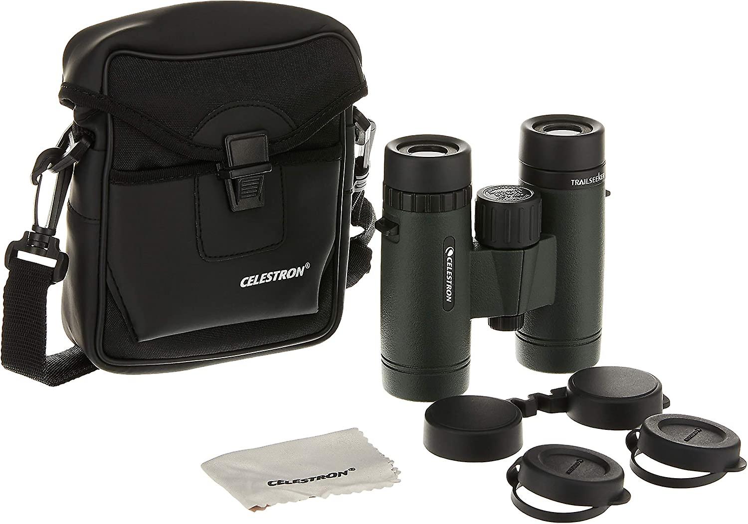 Celestron Trailseeker 10x32 Binocular Fully Multi-coated Optics Phase And Dielectric Coated Bak-4 Prisms Compact Outdoor