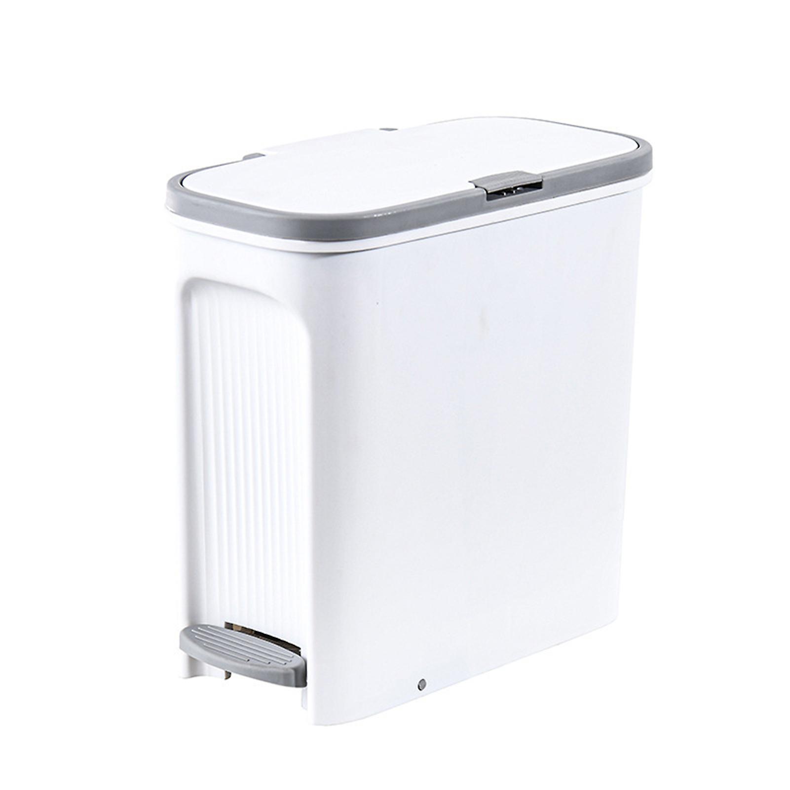 Clean Workspace Storage Box Plastic Trash Can Wastebaskets For Car Nightstand Office Table